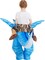 GOOSH Inflatable Dinosaur Halloween Party Cosplay Costumes for Kids and Adults
